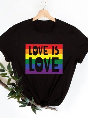 Love is Love T-Shirt, Womens Love is Love Shirt, Pride Shirt